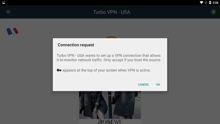 Turbo VPN - USA android App screenshot 2